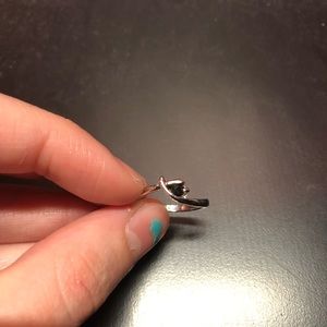 COPY - Sterling Silver knuckle/pinky rose ring